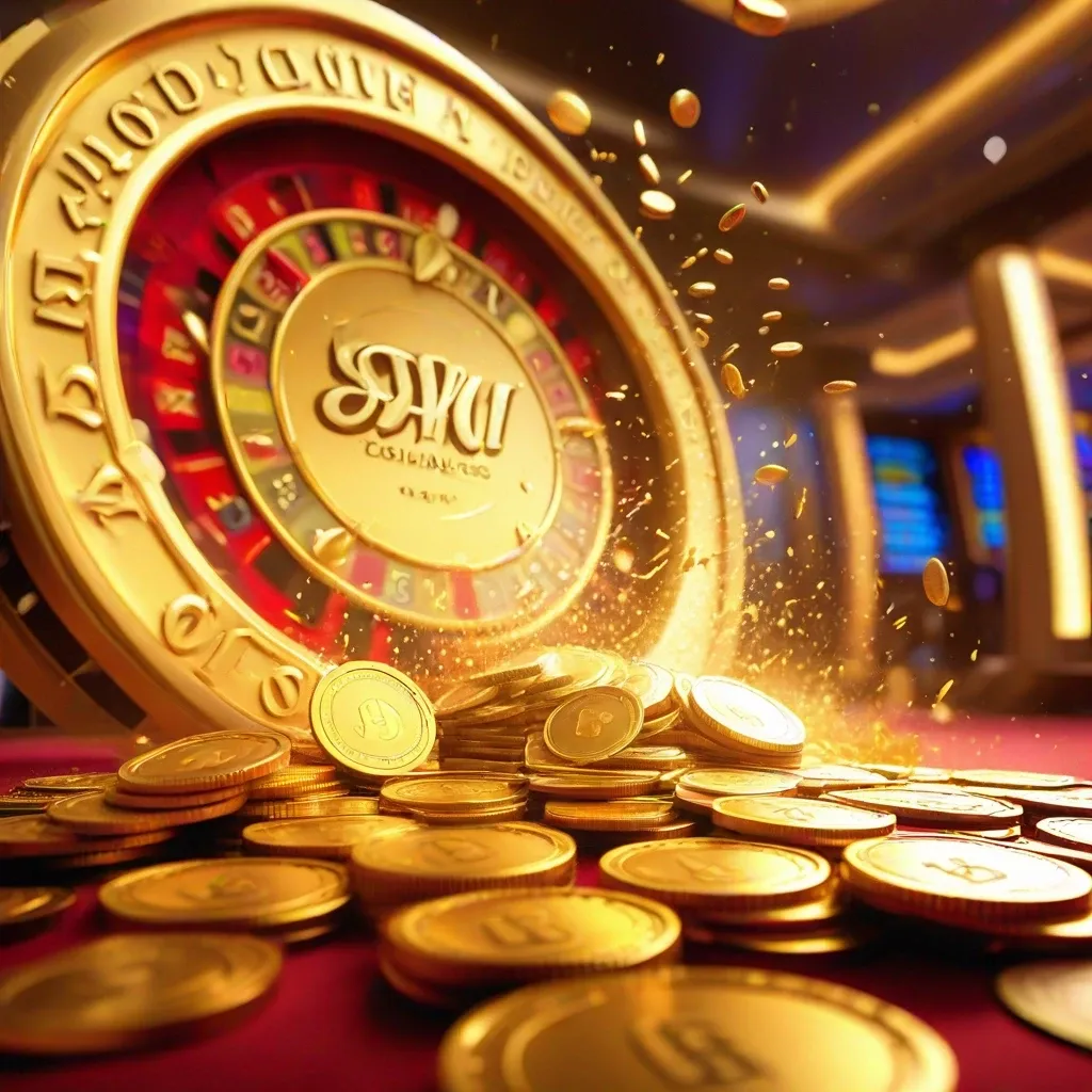 Golden Cascade Excitement